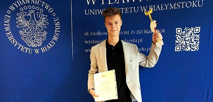 Mateusz Smorawski laureatem Ogólnopolskiej Olimpiady Wiedzy o III RP!