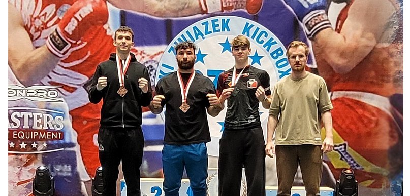 3 medale Mistrzostw Polski kick-light 2026 dla naszych zawodników