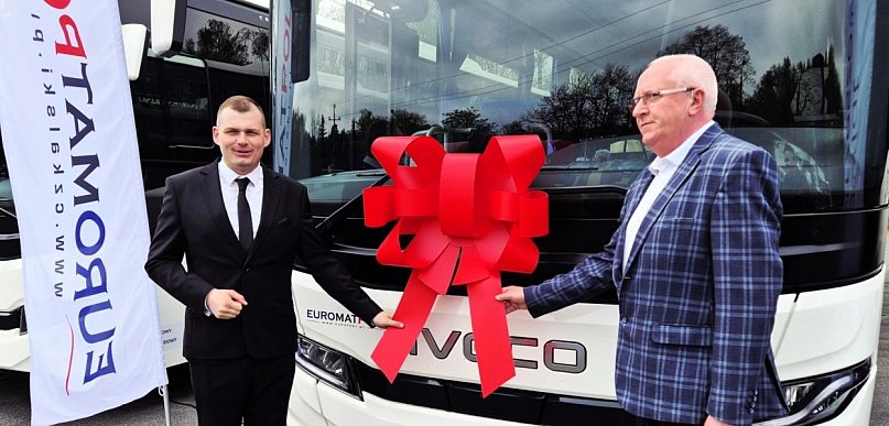 Na drogach powiatu pojawi się 5 nowych autobusów firmy Euromatpol