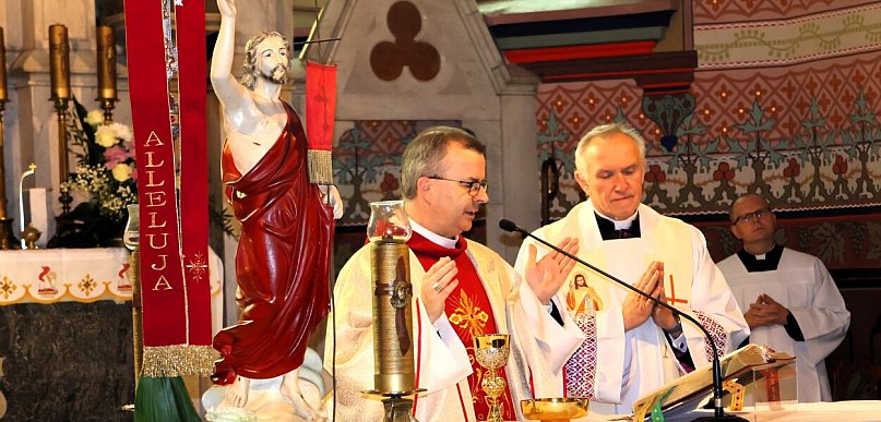 Biskup Damian Bryl odprawił mszę św. w 120. rocznicę konsekracji kościoła