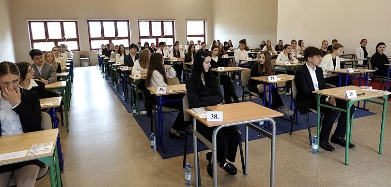 Egzamin ósmoklasisty w Szkole Podstawowej w Grabowie nad Prosną