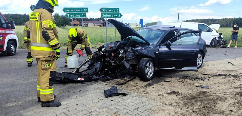 W Muchach kierujący Peugeotem zderzył się z Audi