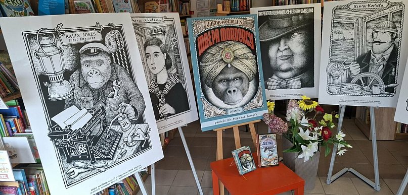 Niezwykła podróż Sally Jones po powiecie ostrzeszowskim dobiegła końca
