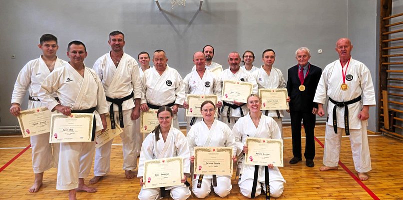 Egzamin na stopnie mistrzowskie Karate w Ostrzeszowie - 42345