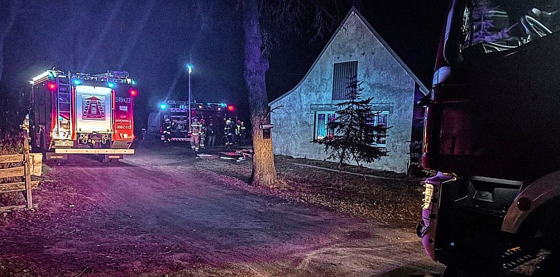 Pożar kotłowni w Marszałkach. Spaliły się kurczęta