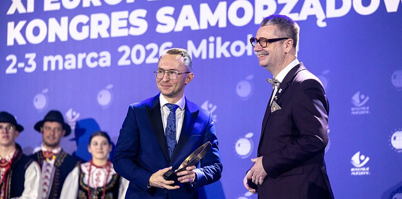 Burmistrz Patryk Jędrowiak Samorządowcem Roku