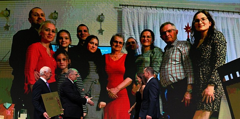 Statuetka Siewcy dla Małgorzaty i Łukasza Drzazgów ze Skarydzewa