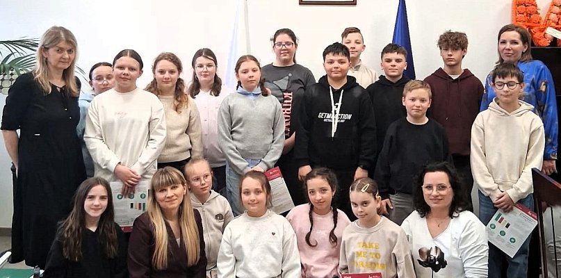 Uczniowie z Kraszewic z wizytą u Rzeczniczki Praw Dziecka