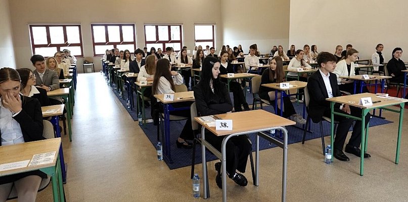 Egzamin ósmoklasisty w Szkole Podstawowej w Grabowie nad Prosną