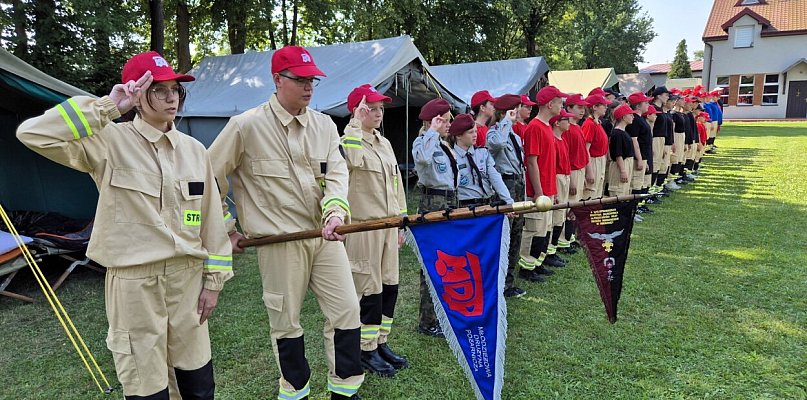 Obóz Młodzieżowych Drużyn Pożarniczych w Marszałkach