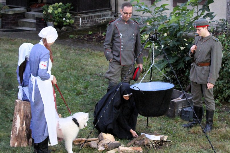 Historyczna inscenizacja w Kotłowie