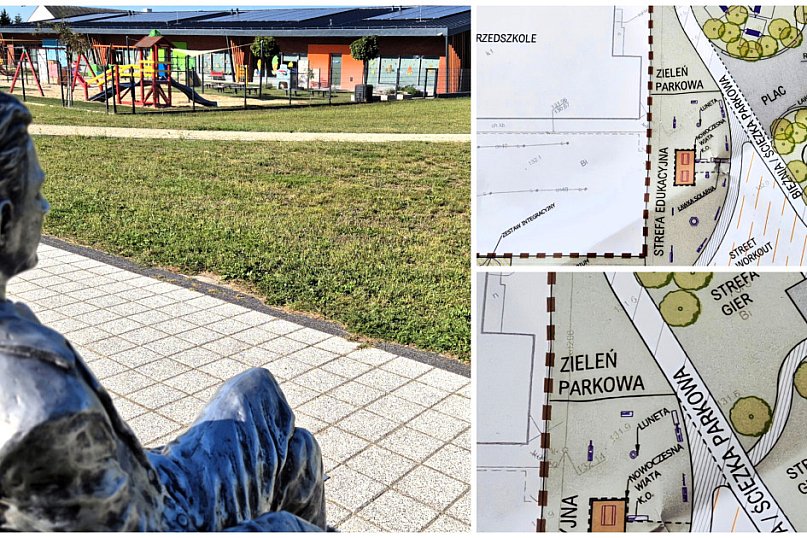 Tak chcą zagospodarować działkę w centrum Kraszewic