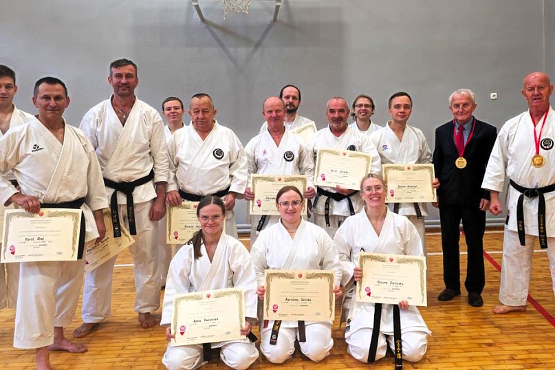 Egzamin na stopnie mistrzowskie Karate