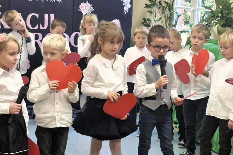 Dzień Nauczyciela w Przedszkolu w Grabowie