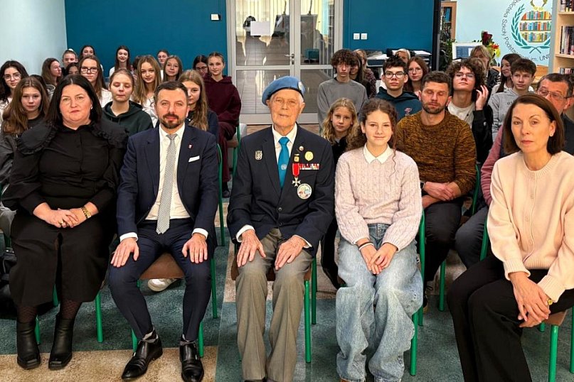 Wyjątkowe spotkanie ze świadkiem historii