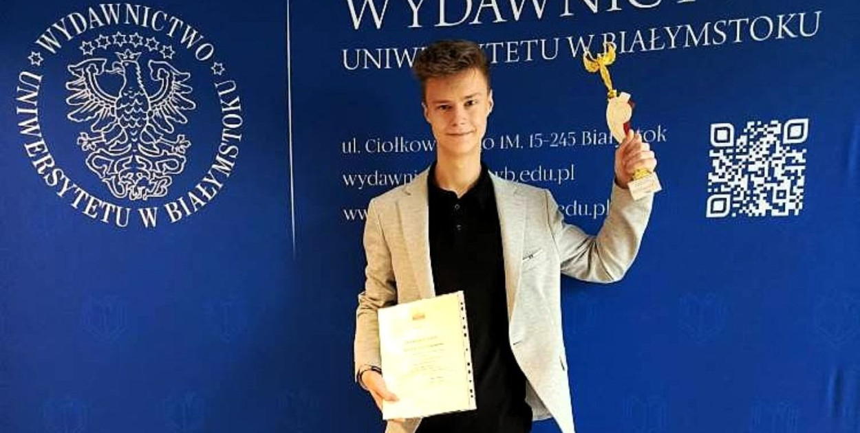 Mateusz Smorawski laureatem Ogólnopolskiej Olimpiady Wiedzy o III RP!