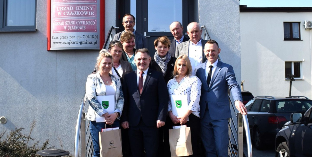 Wójt i radni Czajkowa podziękowali sołtysom za ich pracę