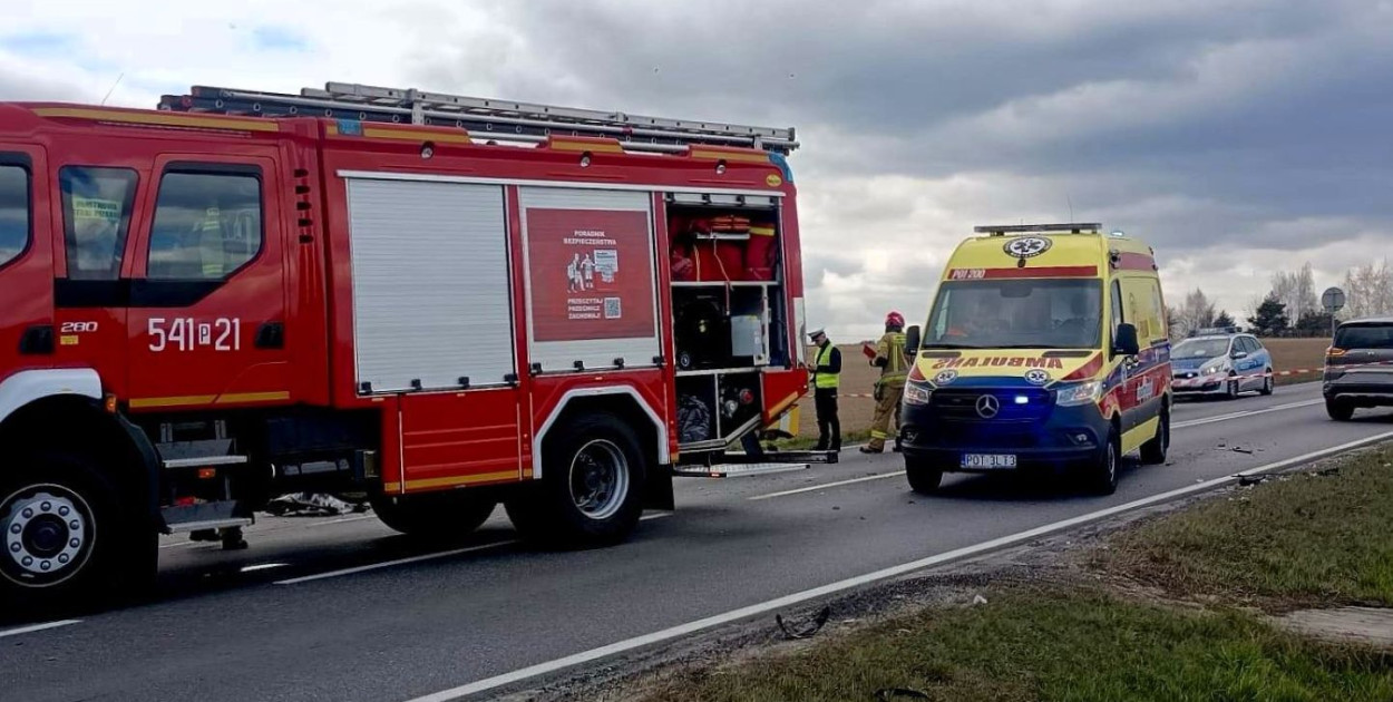 Kierujący motocyklem 17-latek poniósł śmierć na miejscu