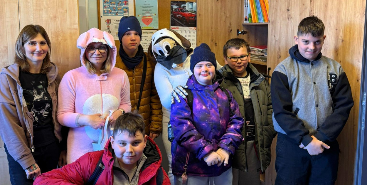 Zajączki wielkanocne w Specjalnym Ośrodku Szkolno- Wychowawczym