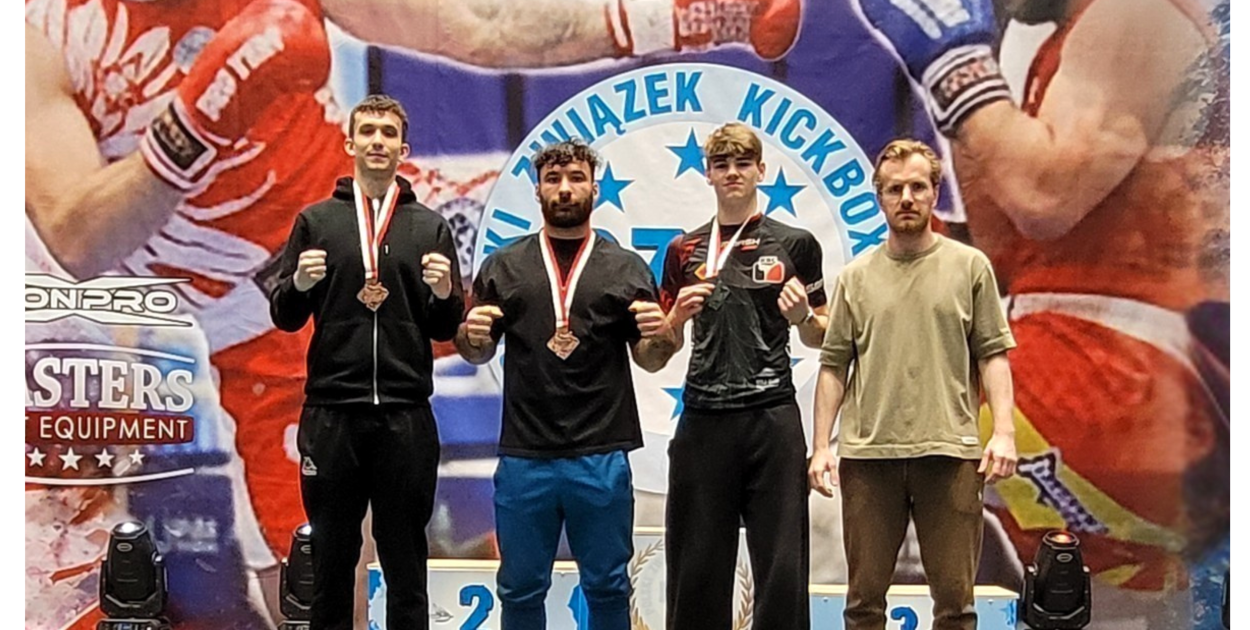 3 medale Mistrzostw Polski kick-light 2026 dla naszych zawodników