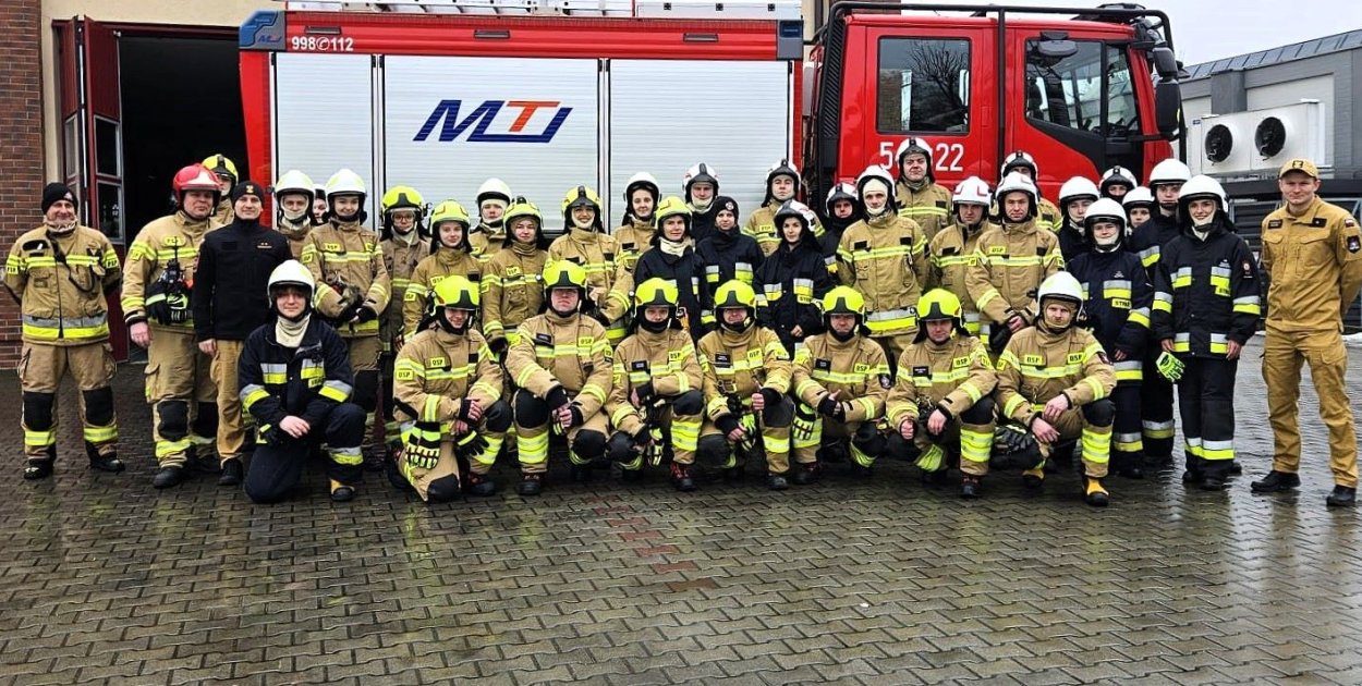 W komendzie zakończono szkolenie podstawowe dla strażaków ratowników OSP