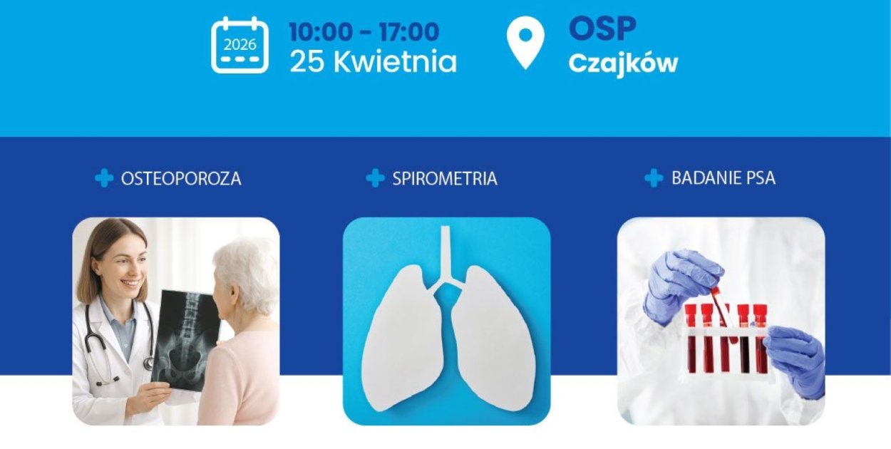 Gmina Czajków stawia na zdrowie